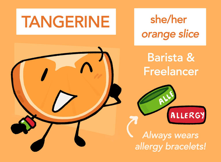Tangerine Naranja